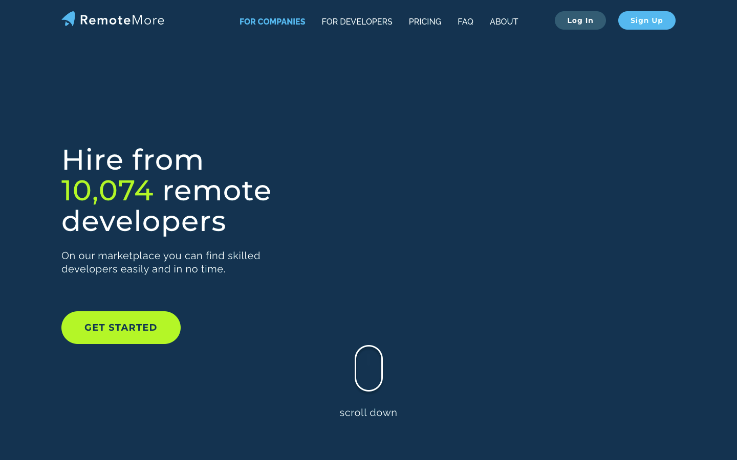 RemoteMore — screenshot
